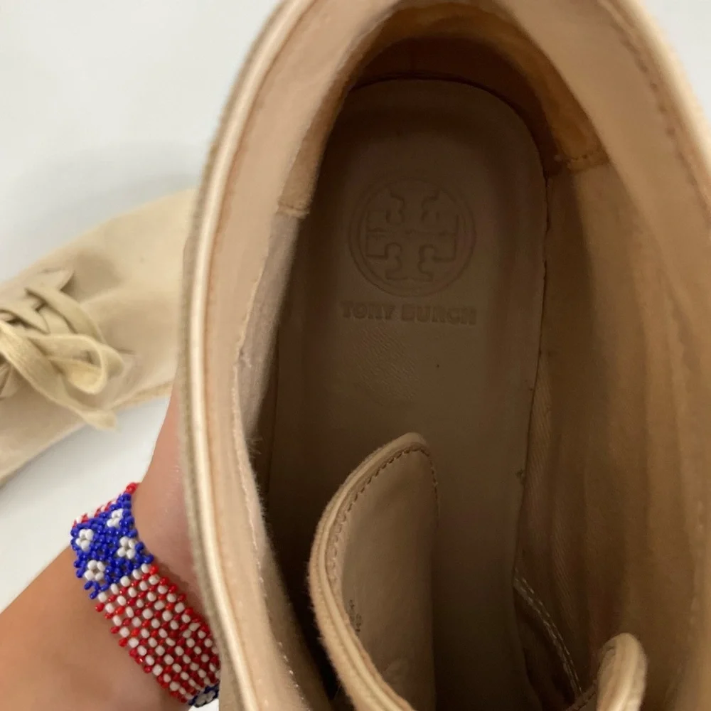 Tory Burch Rios Lace Up Espadrille Shoe Size 9‎